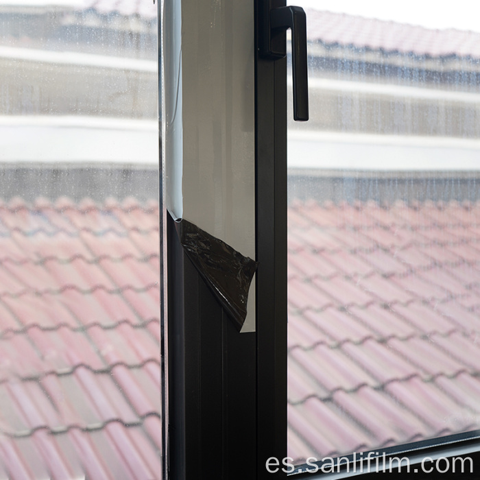 Película protectora de marcos de aluminio